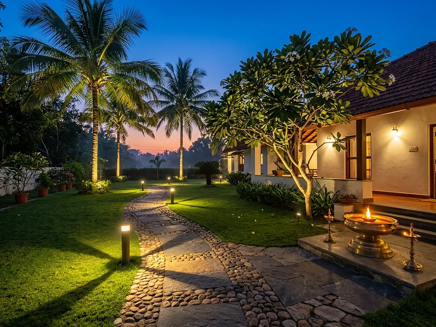Landscape garden lighting