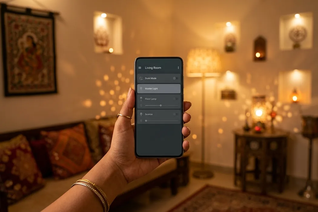 Smart home lighting India